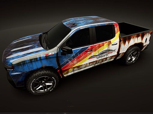 Chevrolet Rusty wrap